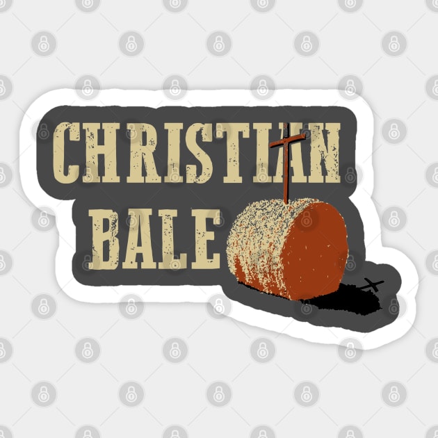 Christian Bale Funny Design Sticker by olivergraham